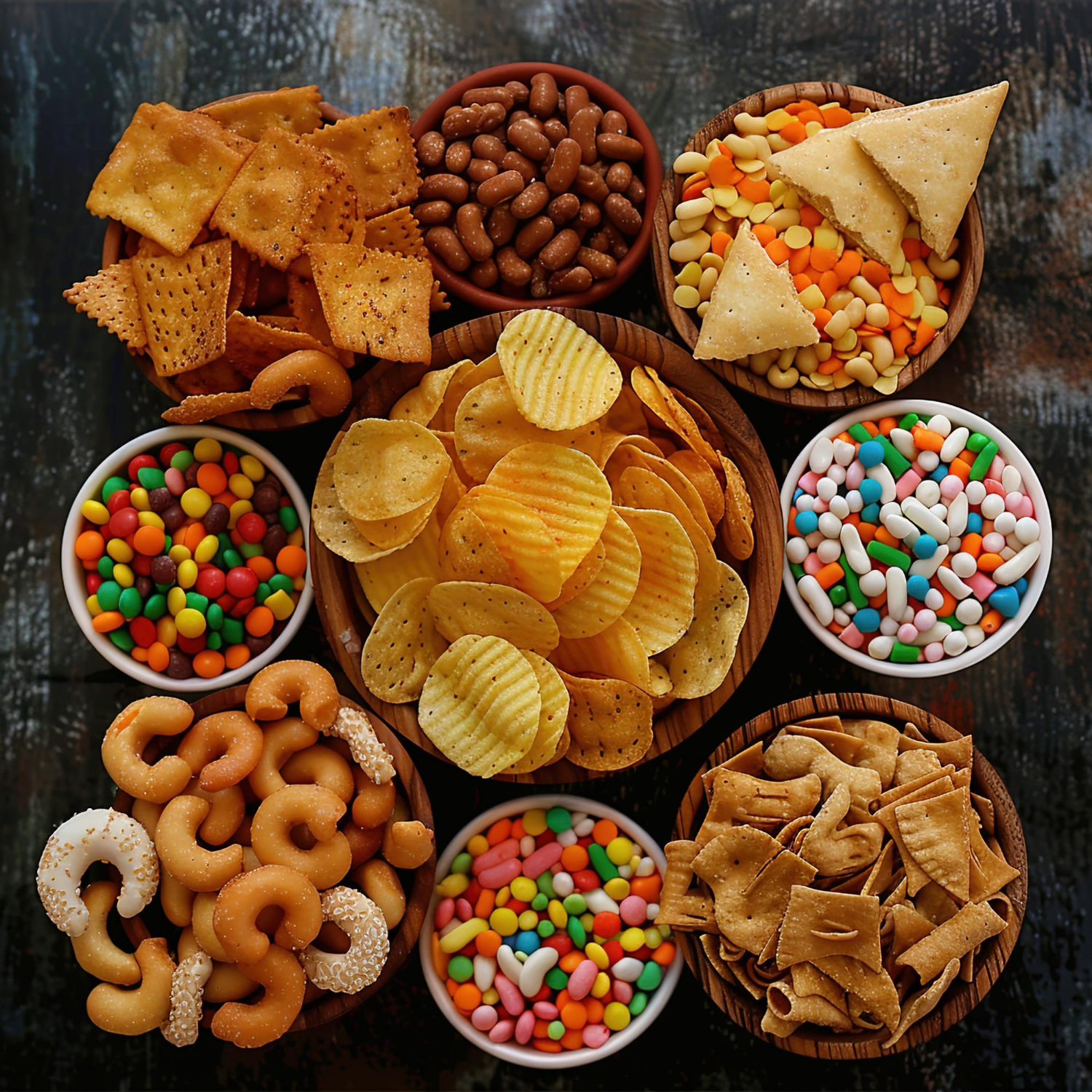 Chips and chocolate